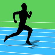 Running silhouettes N23