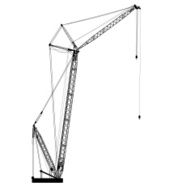 Silhouette of crane N2