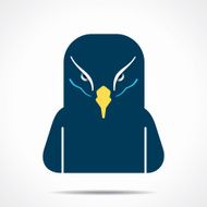 eagle face illustration