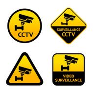 Video surveillance set labels