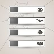 Sticker Label Halloween set N2