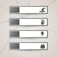 Sticker Label Halloween set N3