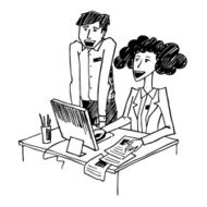 office conversation