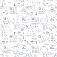 Travel seamless pattern N12