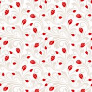 Floral seamless pattern vector illustration N5