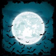 Moon and bats N3