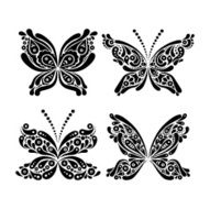 Set of butterfly symbols