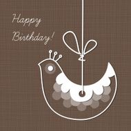 birthday card N119
