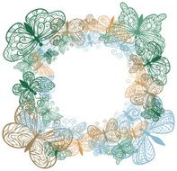 Butterflies frame N4