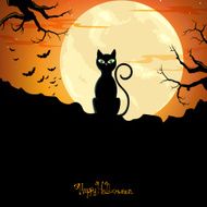 Vector Halloween Background N66