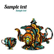 Teacup and teapot N2