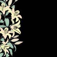 Flower background N125