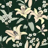 flower seamless pattern N41