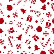 White holiday background