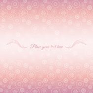pink background of flowers with place for message N2