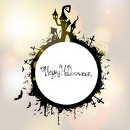Vector Halloween Frame