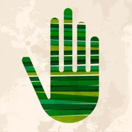 Diversity eco friendly hand