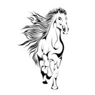 vector horse N4