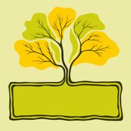 background with a tree N26