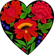 floral backgrounds flower heart love