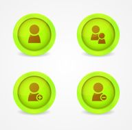 Set of glossy internet icons N2