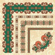 rectangle ornate frame N3