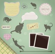 Scrapbooking Set Sweet Cats N2