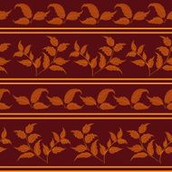 Seamless background with leaves N4