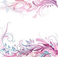 floral pattern background N21