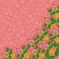 Background abstract flowers N3