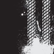 Black tire track background