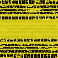 Yellow tire track background N6