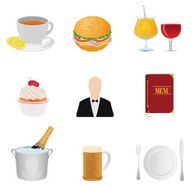 Restaurant icons N52