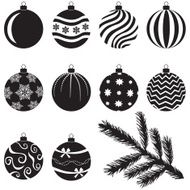 Christmas Baubles Set N3