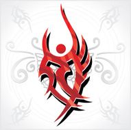 Tribal tattoo N26