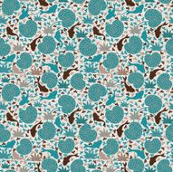 Pond seamless pattern