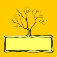 background with a tree N27