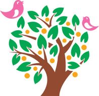 Birds and tree N3