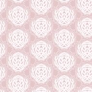 rosy curl seamless pattern N2