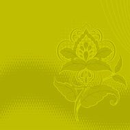 Background with flower