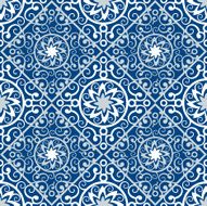 Filigree seamless pattern