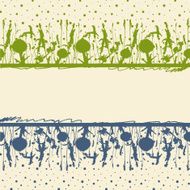 Meadow herbs frame