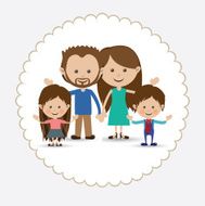 People design over white background vector illustration N12