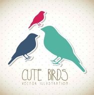 birds vector
