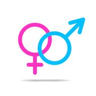 Gender symbol icons