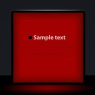 Red light box illustration N2