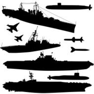 Military Ships and Elements