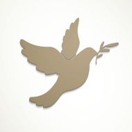 Vector Dove of Peace N2