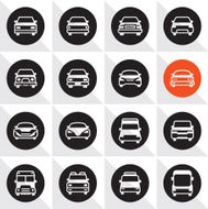 Cars front icons