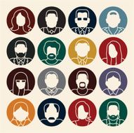 People icons Avatars N2